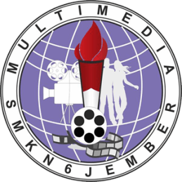 Hasil gambar untuk logo smkn 6 jember jurusan multimedia